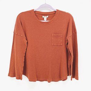 Madewell Waffle Knit Pajama Top